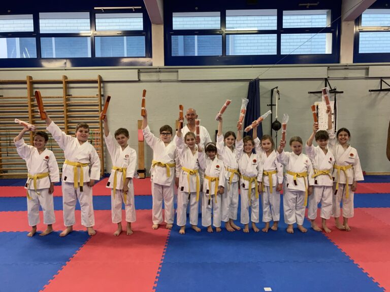 Read more about the article Kinderprüfungen im Dojo der KS Langnau LU