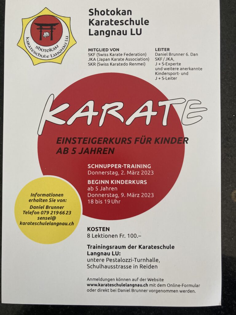 Read more about the article Einsteigerkurs KS Langnau ab 9. März 2023