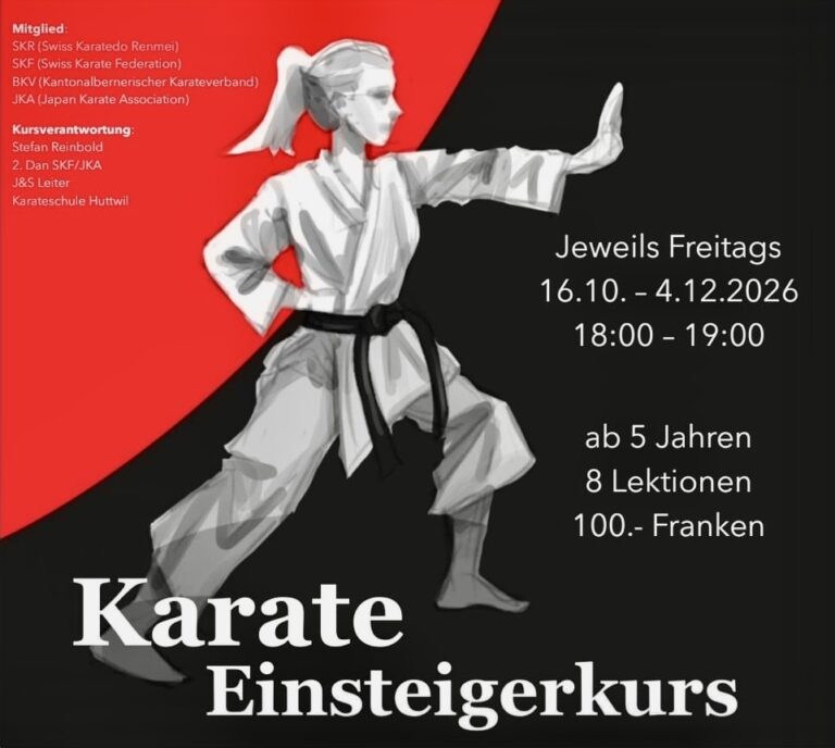 Read more about the article KS Huttwil: Neuer Einsteigerkurs ab 16. Oktober 2026