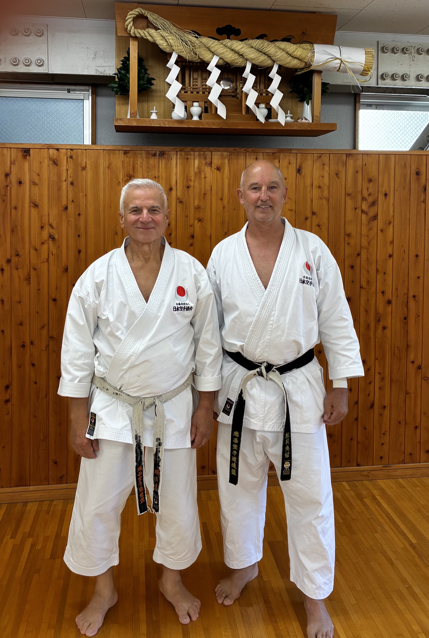 Read more about the article Gasshuku in Tokyo: 7. Dan JKA für unseren Sensei